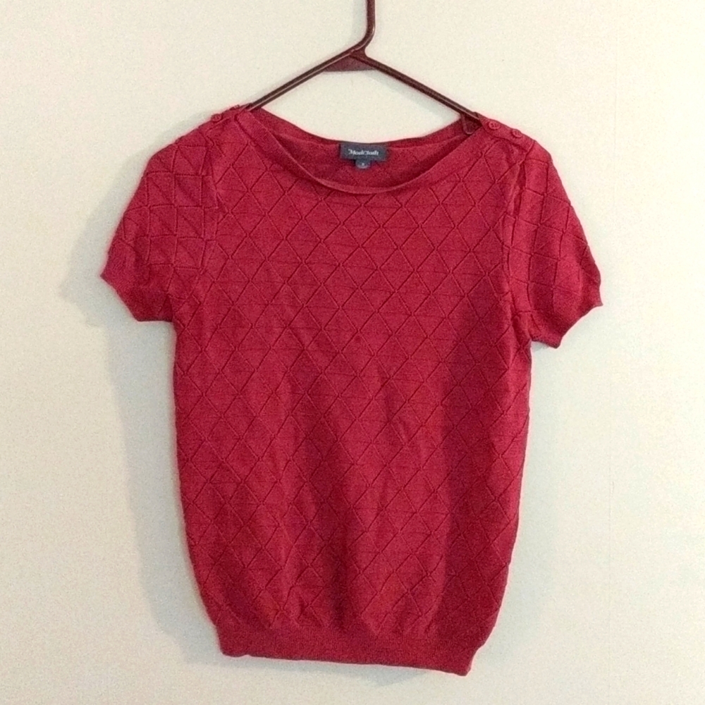 Enhanced Experience Short Sleeve Sweater